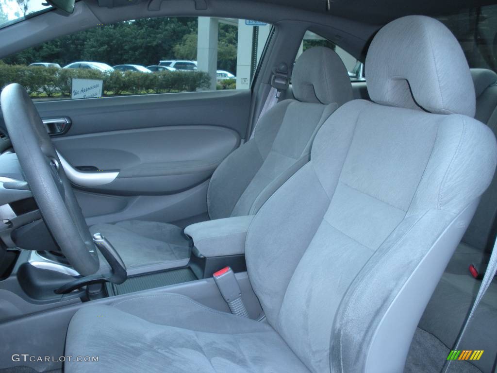 2007 Civic EX Coupe - Royal Blue Pearl / Black photo #13
