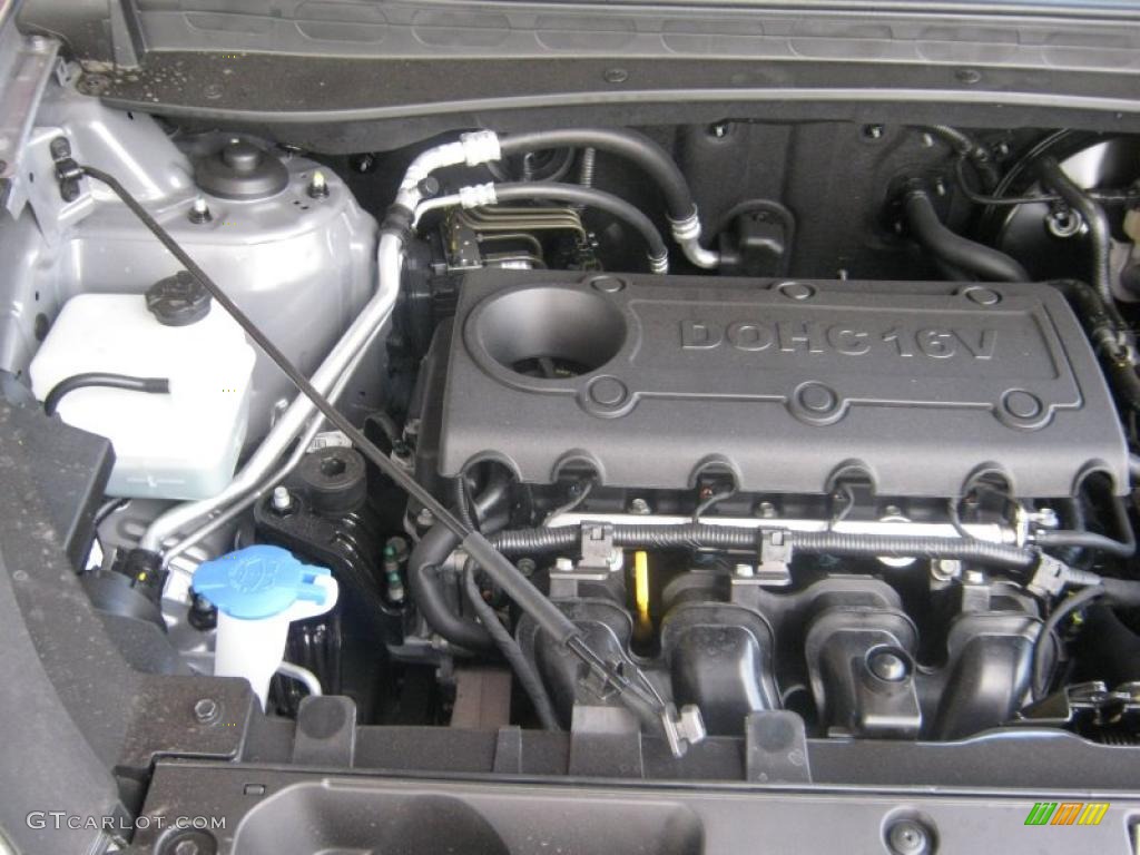 2011 Kia Sportage EX AWD 2.4 Liter DOHC 16-Valve CVVT 4 Cylinder Engine Photo #45976229