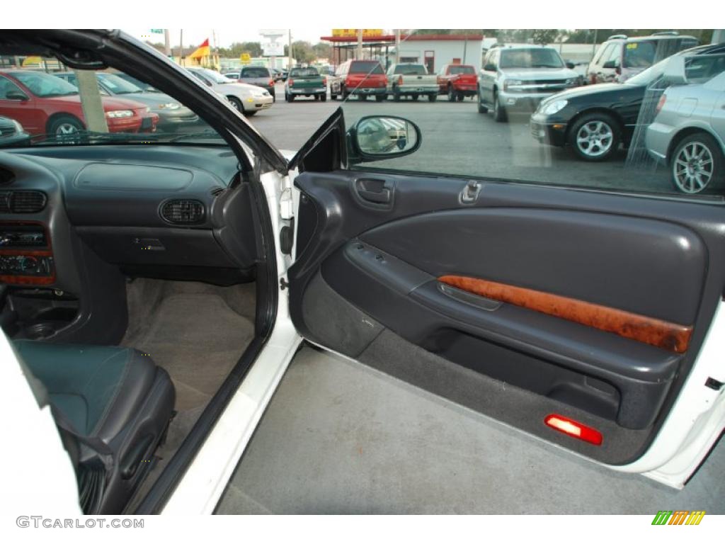 1997 Sebring JXi Convertible - Bright White / Gray photo #22