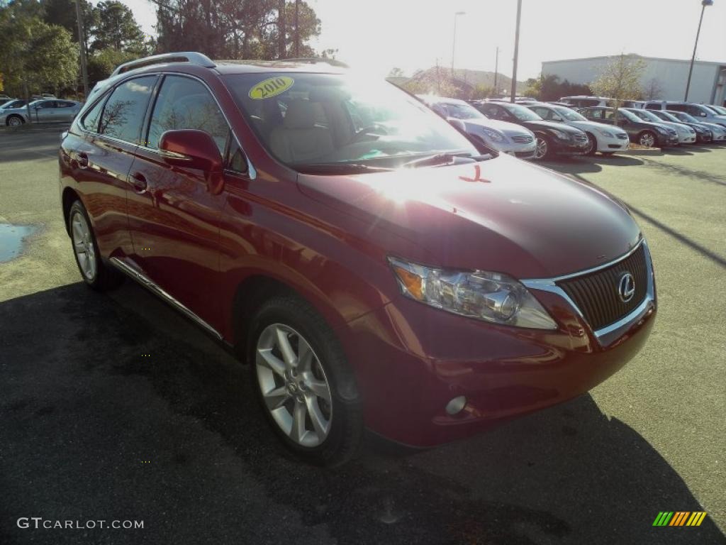 Matador Red Mica Lexus RX