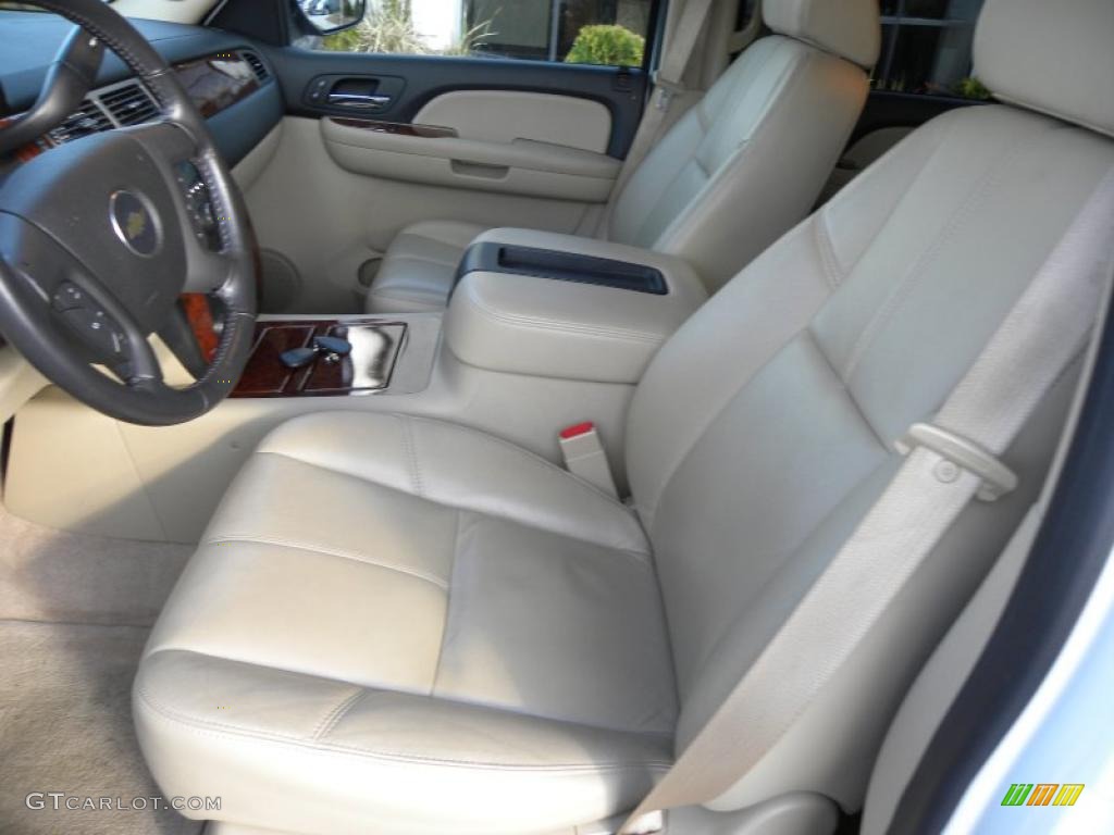 Light Cashmere/Ebony Interior 2008 Chevrolet Suburban 1500 LTZ Photo #45976697