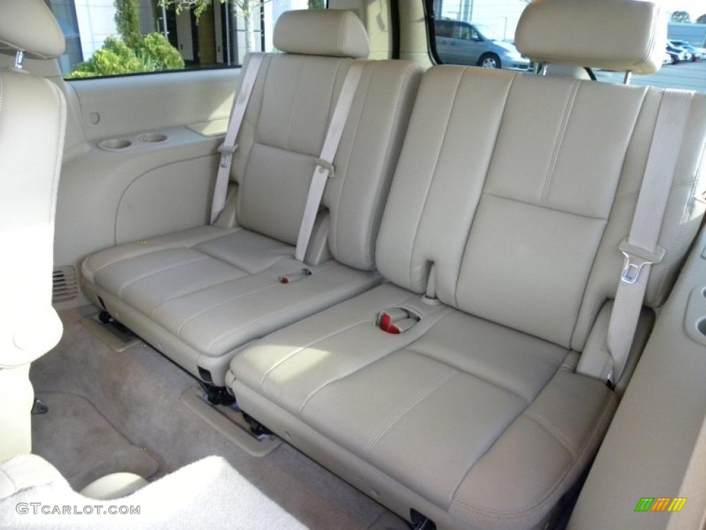 Light Cashmere/Ebony Interior 2008 Chevrolet Suburban 1500 LTZ Photo #45976745