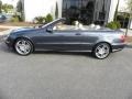 2008 Steel Grey Metallic Mercedes-Benz CLK 550 Cabriolet  photo #2