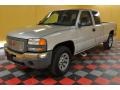 2005 Silver Birch Metallic GMC Sierra 1500 Extended Cab 4x4  photo #2