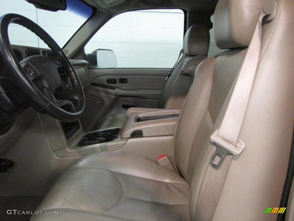 Neutral Interior 2004 GMC Sierra 2500HD SLT Crew Cab 4x4 Photo #45980255