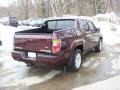 2008 Dark Cherry Pearl Honda Ridgeline RTL  photo #25