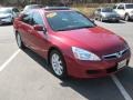 2007 Moroccan Red Pearl Honda Accord EX-L V6 Sedan  photo #6