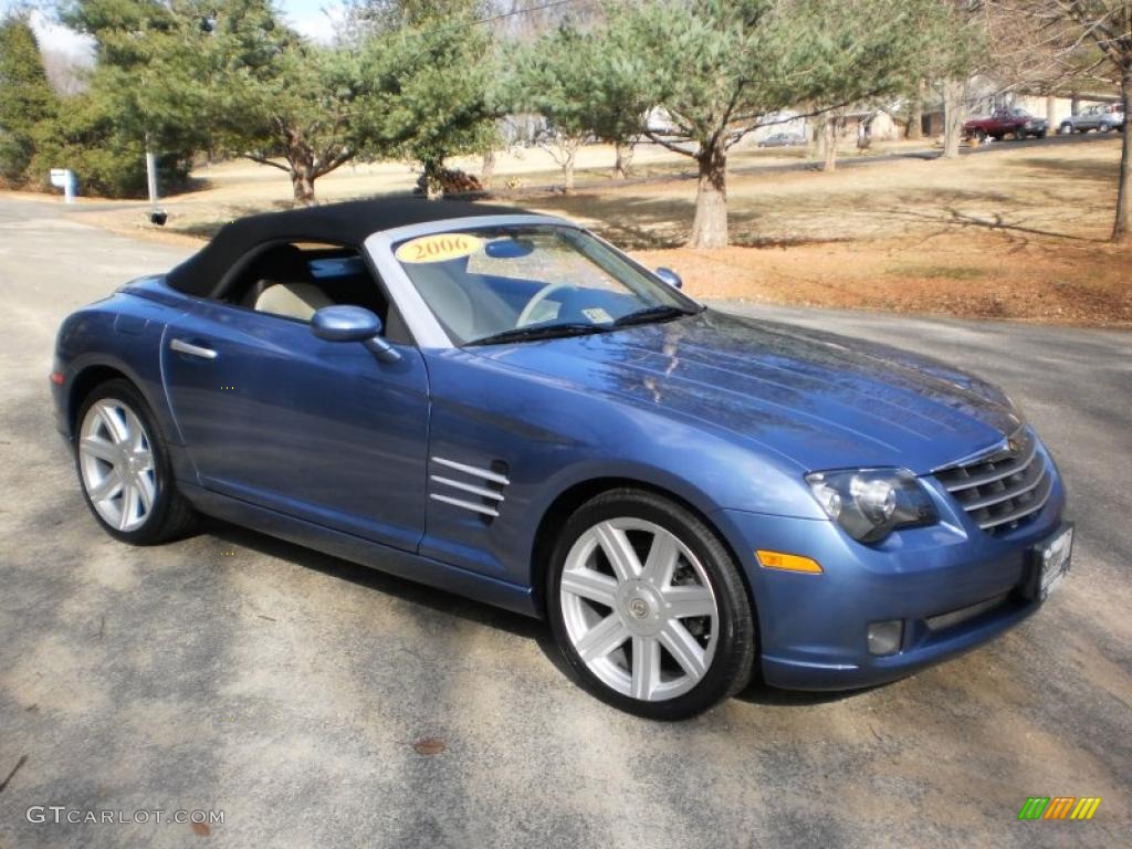 Aero Blue Pearl 2006 Chrysler Crossfire Limited Roadster Exterior Photo #45982601