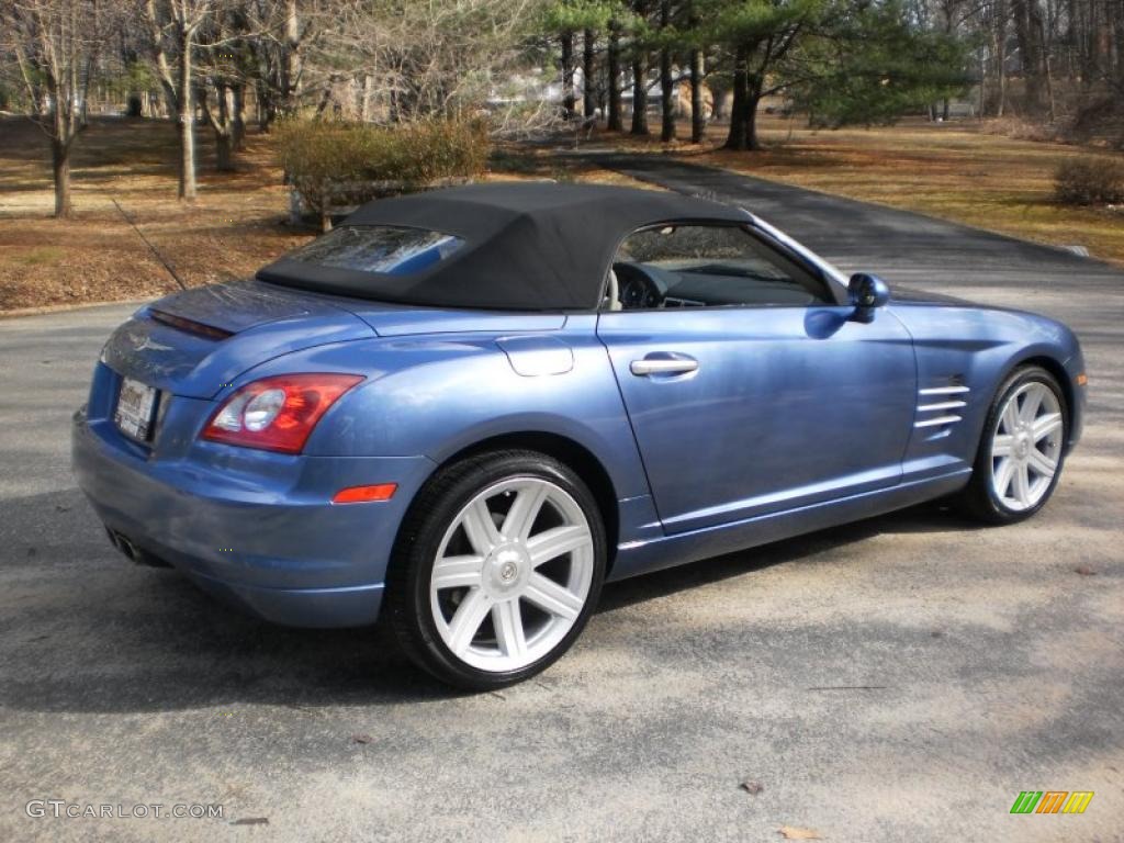 Aero Blue Pearl 2006 Chrysler Crossfire Limited Roadster Exterior Photo #45982619