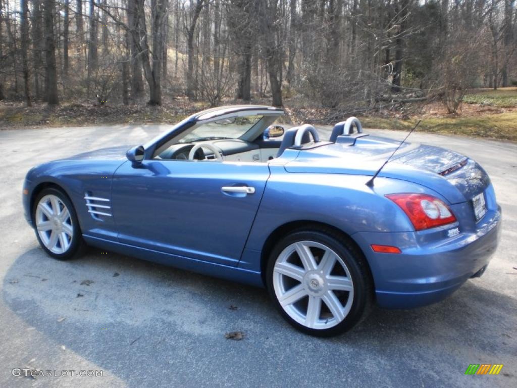 Aero Blue Pearl 2006 Chrysler Crossfire Limited Roadster Exterior Photo #45982751