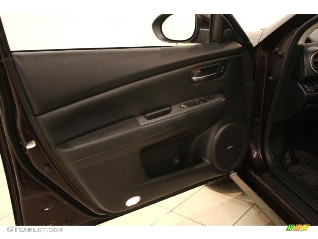 2010 MAZDA6 s Grand Touring Sedan - Black Cherry Metallic / Black photo #5