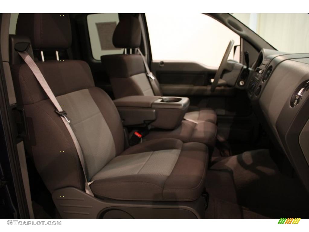 2006 F150 XLT SuperCab 4x4 - True Blue Metallic / Medium/Dark Flint photo #10