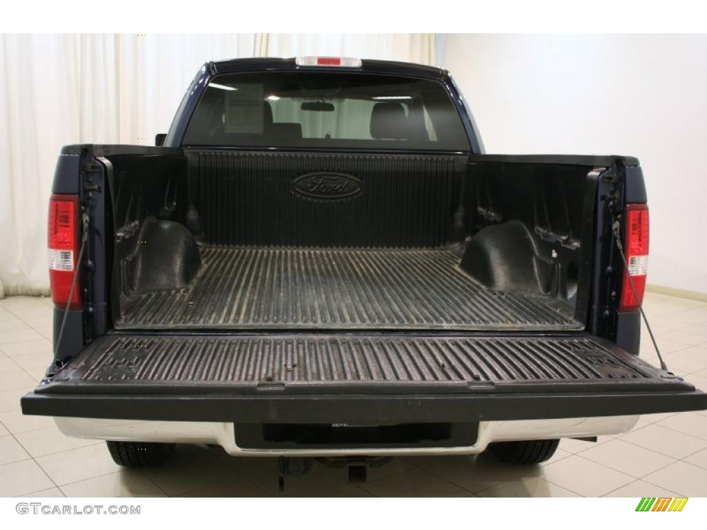2006 F150 XLT SuperCab 4x4 - True Blue Metallic / Medium/Dark Flint photo #13