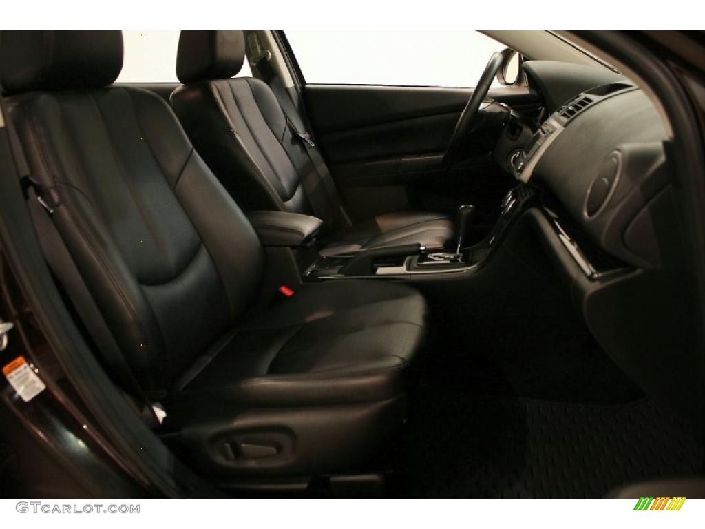 2010 MAZDA6 s Grand Touring Sedan - Black Cherry Metallic / Black photo #15