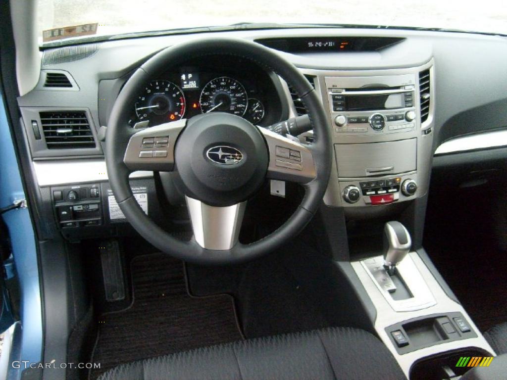 2011 Subaru Legacy 2.5i Premium Off-Black Dashboard Photo #45984707