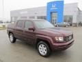 2007 Dark Cherry Pearl Honda Ridgeline RTS  photo #6