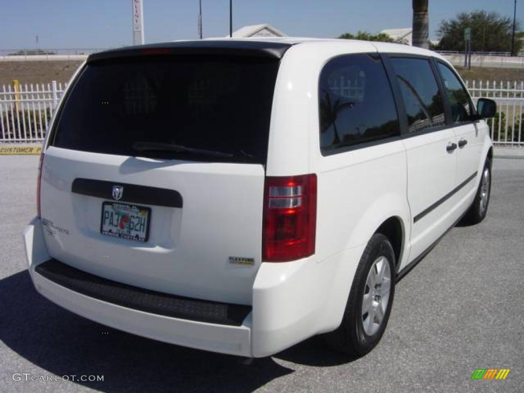 2008 Grand Caravan SE - Stone White / Dark Slate/Light Shale photo #6