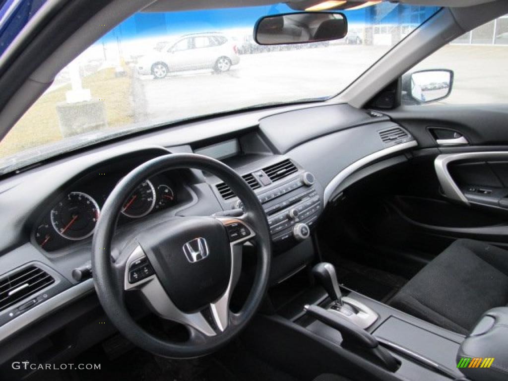 2009 Honda Accord EX Coupe Black Dashboard Photo #45985523