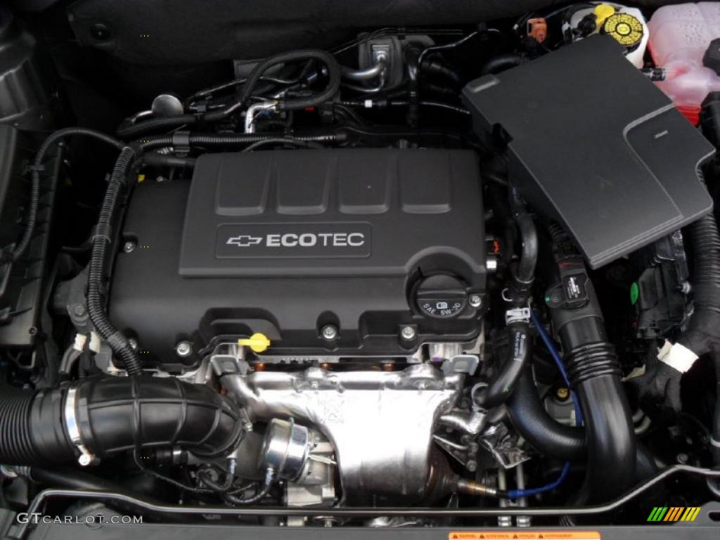 2011 Chevrolet Cruze LT/RS 1.4 Liter Turbocharged DOHC 16-Valve VVT ECOTEC 4 Cylinder Engine Photo #45985784