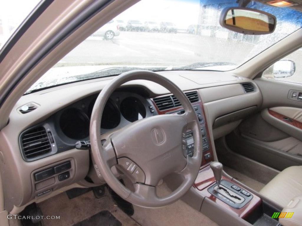 1999 Acura RL 3.5 Sedan Parchment Dashboard Photo #45985799