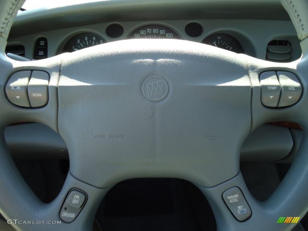 2003 LeSabre Limited - Silver Blue Ice Metallic / Medium Gray photo #32