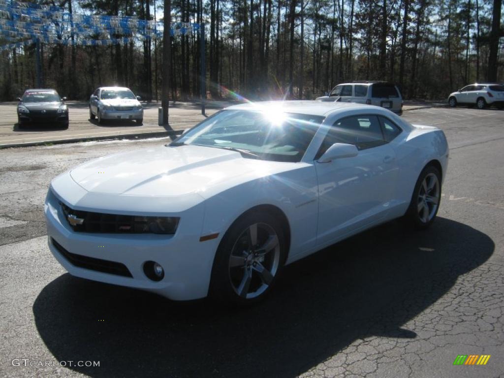 2011 Camaro LT/RS Coupe - Summit White / Black photo #1