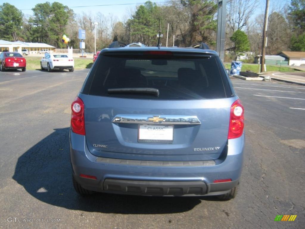 2011 Equinox LT - Twilight Blue Metallic / Jet Black photo #4