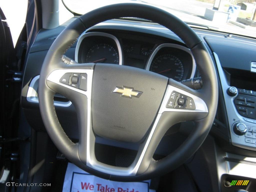2011 Equinox LT - Twilight Blue Metallic / Jet Black photo #10