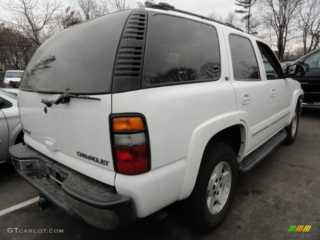 2005 Tahoe LT - Summit White / Tan/Neutral photo #5