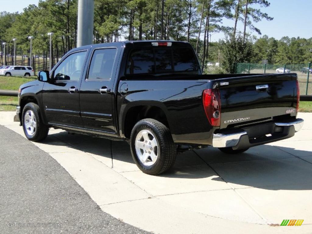 Carbon Black Metallic 2009 GMC Canyon SLE Crew Cab Exterior Photo #45987773