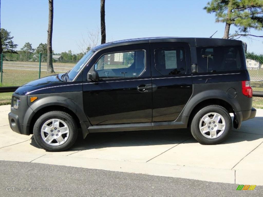 Nighthawk Black Pearl 2008 Honda Element LX Exterior Photo #45987807