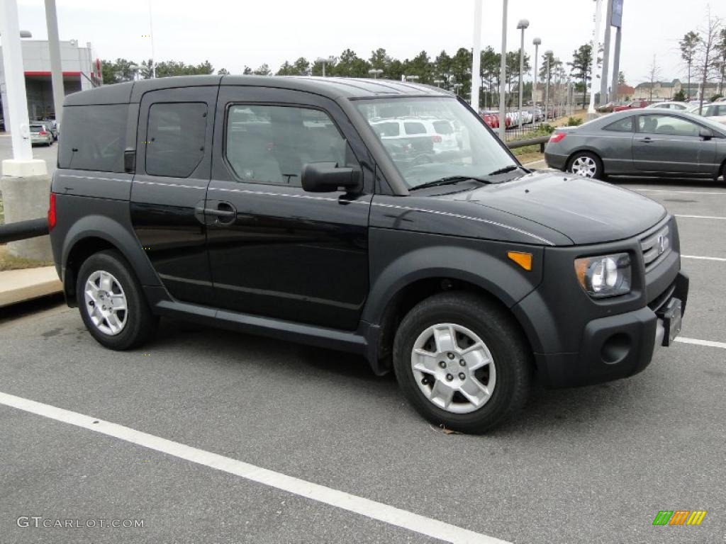 Nighthawk Black Pearl 2008 Honda Element LX Exterior Photo #45988109