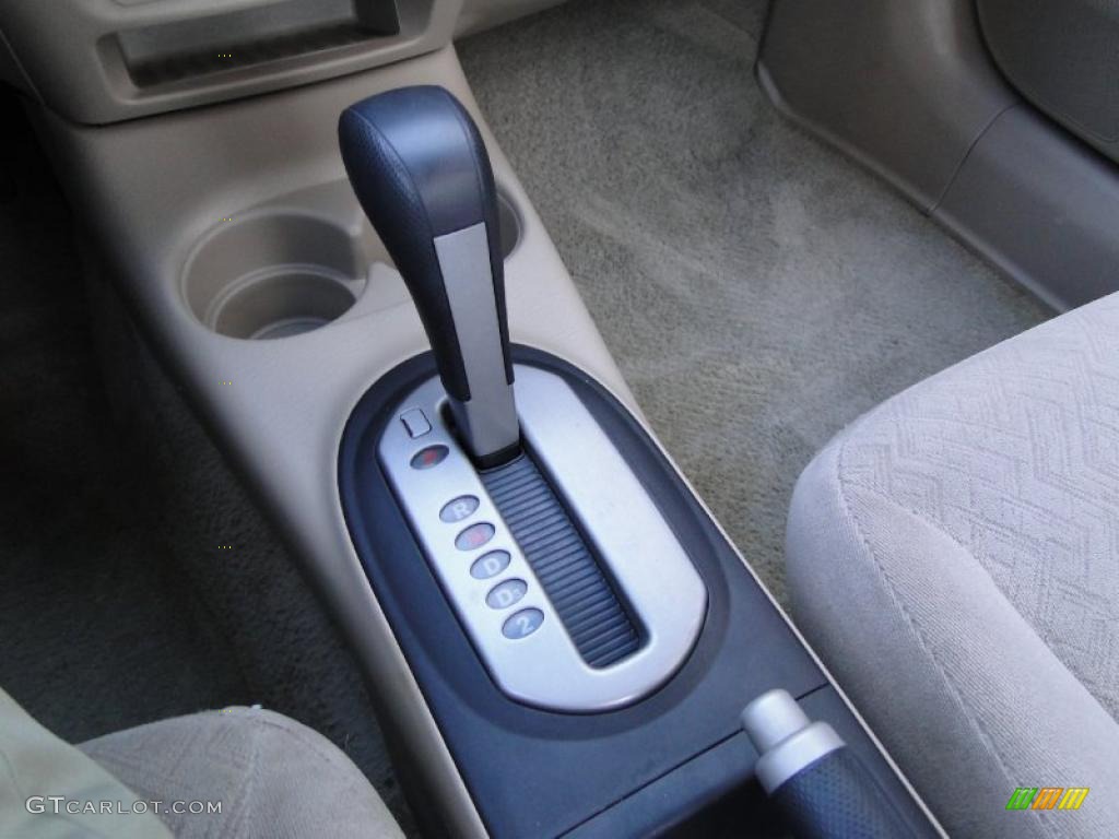 2001 Honda Civic LX Coupe 4 Speed Automatic Transmission Photo #45988154