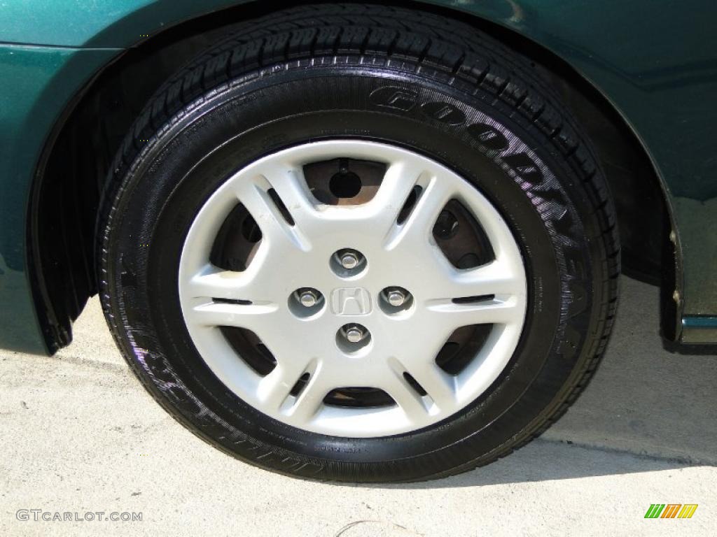 2001 Honda Civic LX Coupe Wheel Photo #45988205