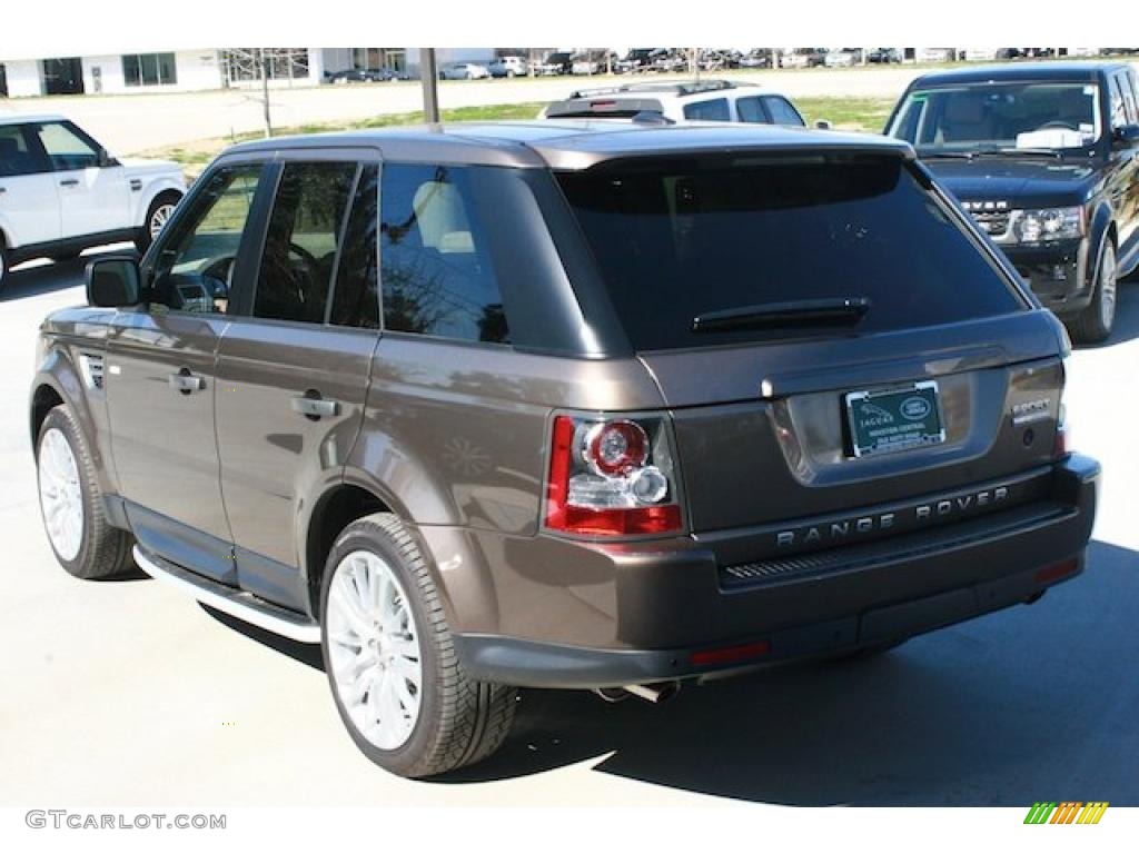 2011 Range Rover Sport HSE LUX - Nara Bronze Metallic / Arabica/Almond photo #8