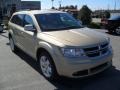 2011 White Gold Metallic Dodge Journey Crew  photo #5