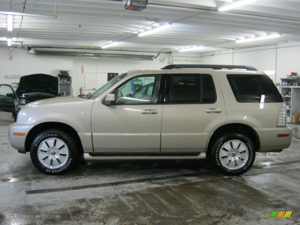 2006 Mountaineer Luxury AWD - Light French Silk Metallic / Camel photo #15