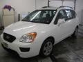 2010 Clear White Kia Rondo LX  photo #1