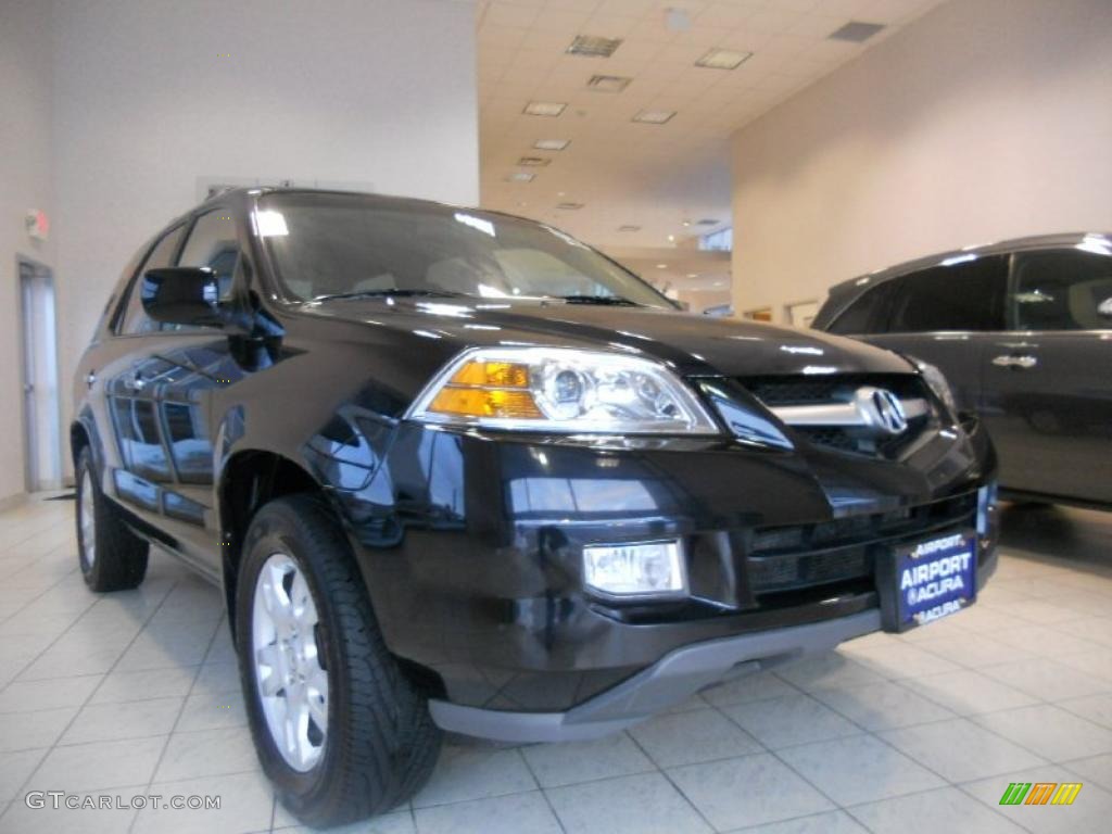2011 MDX  - Crystal Black Pearl / Parchment photo #2