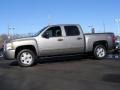 2008 Graystone Metallic Chevrolet Silverado 1500 LT Crew Cab 4x4  photo #4