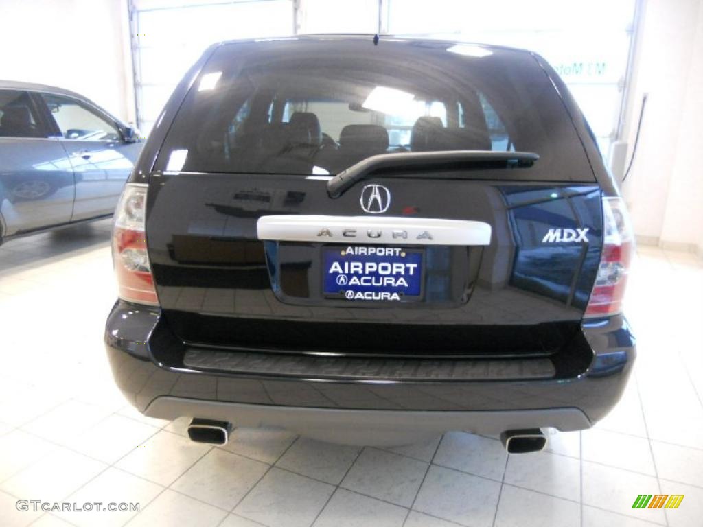 2011 MDX  - Crystal Black Pearl / Parchment photo #6