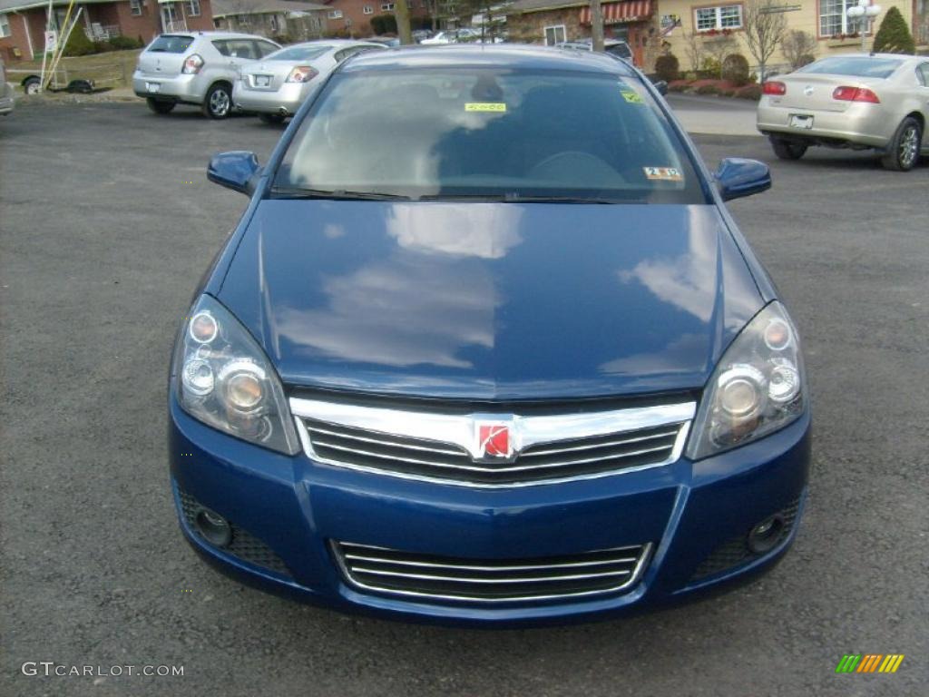 2008 Astra XR Coupe - Twilight Blue / Charcoal photo #2