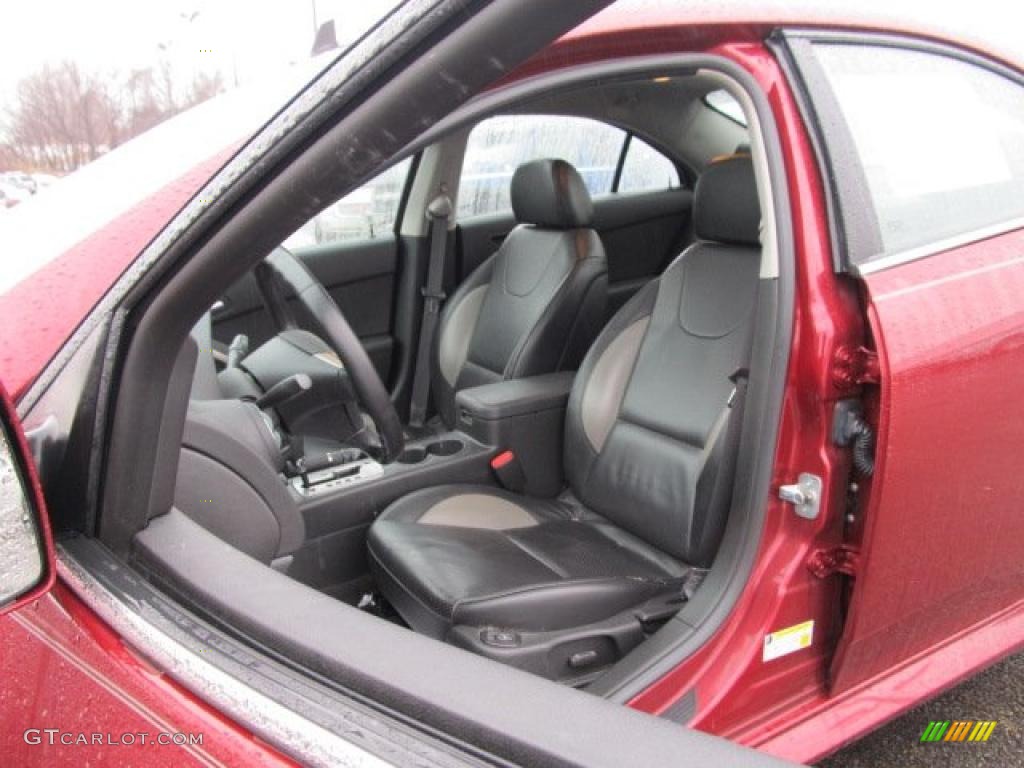Ebony Black Interior 2008 Pontiac G6 GXP Sedan Photo #45993653