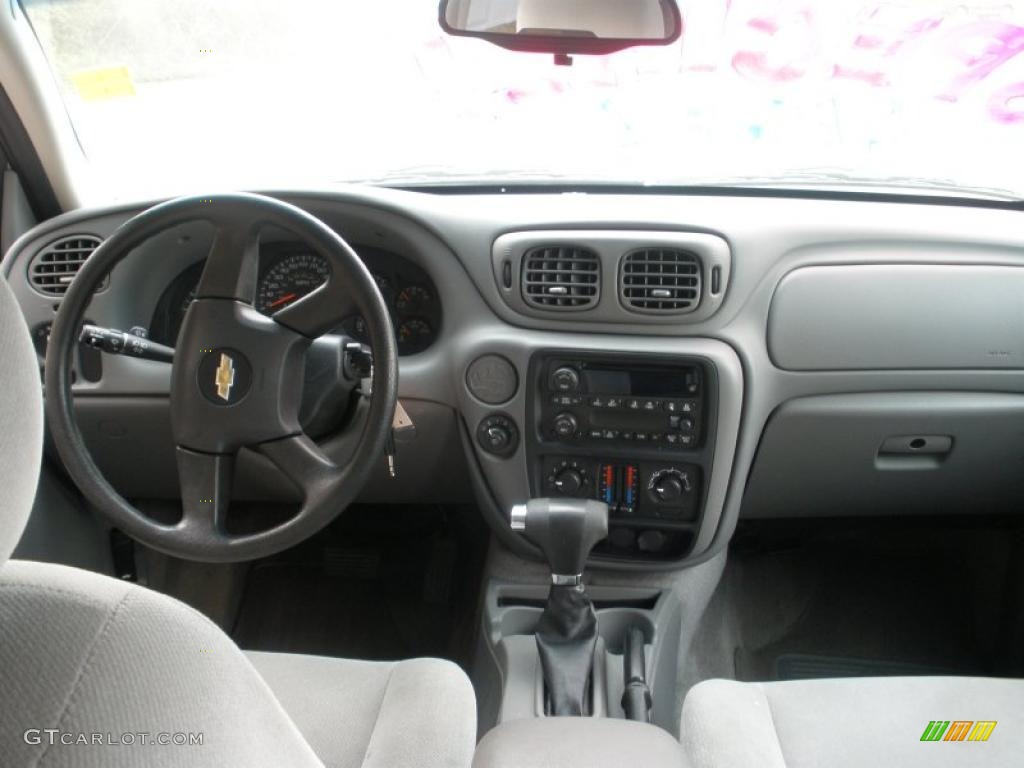 2008 TrailBlazer LS - Graystone Metallic / Light Gray photo #22