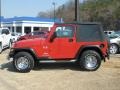 Flame Red - Wrangler X 4x4 Photo No. 2