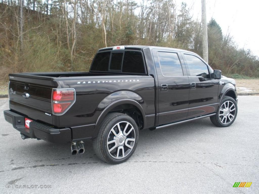 Lava Red Metallic 2010 Ford F150 Harley-Davidson SuperCrew 4x4 Exterior Photo #45994448