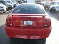 2003 Torch Red Ford Mustang V6 Coupe  photo #9