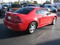 2003 Torch Red Ford Mustang V6 Coupe  photo #11