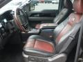 Harley Davidson Lava Red/Black 2010 Ford F150 Harley-Davidson SuperCrew 4x4 Interior Color