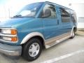 1999 Medium Fernmist Green Metallic Chevrolet Express 1500 Passenger Conversion Van  photo #3